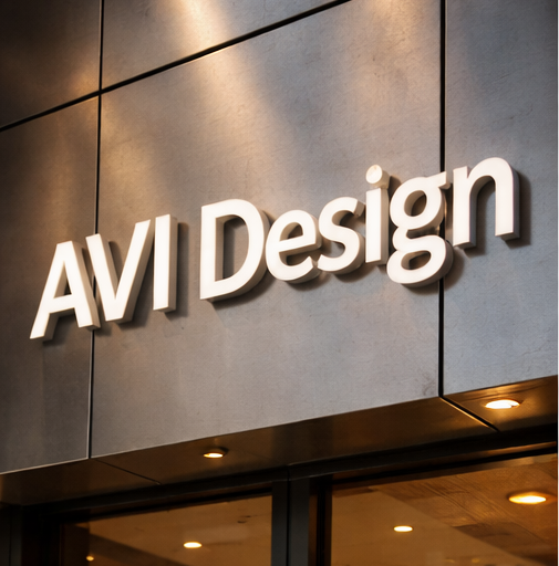 Front-lit LED channel letters on a retail storefront